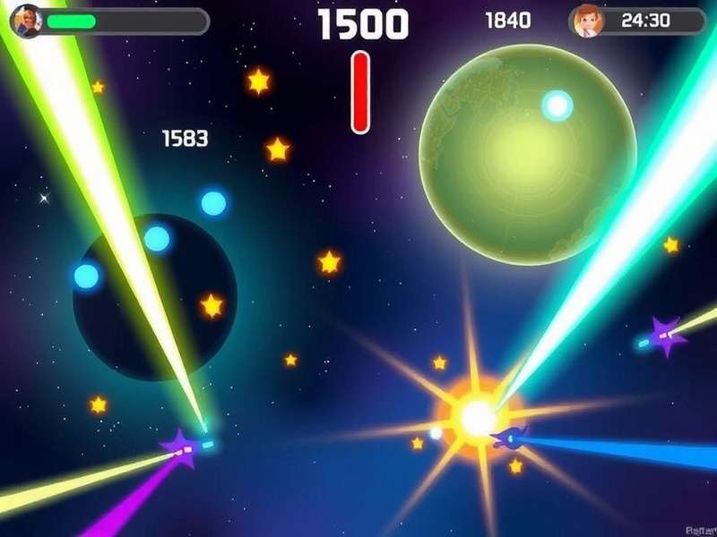 Galaxy Blast Prodigy Game Screenshot